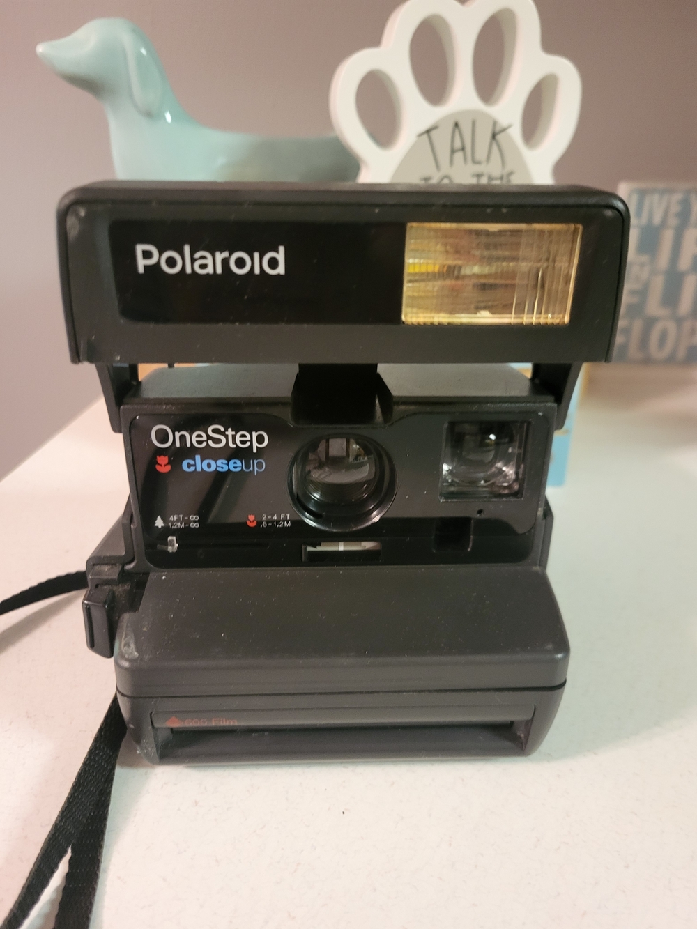 Polaroid OneStep Closeup Instant Camera - Black